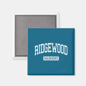 Ridgewood middelbare school hs ridgewood nj univer magneet (Voorkant / Achterkant)