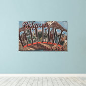 Ridgway State Park, Colorado Canvas Afdruk (Insitu (Houten vloer))