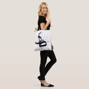 RIDHA (Aanvaarding) Japandi Minimalistische Kunst Tote Bag