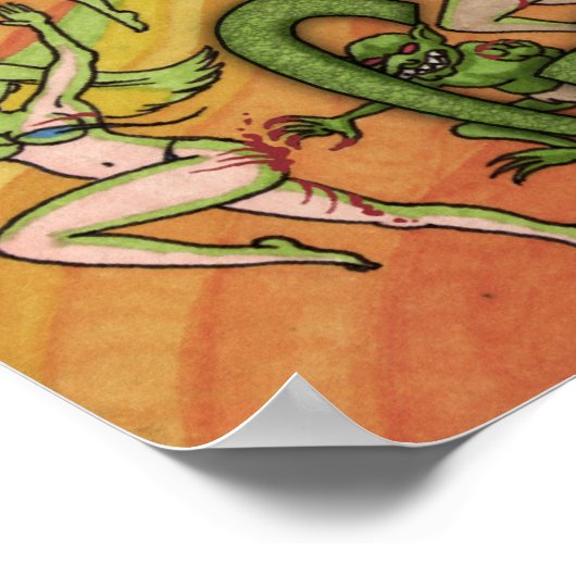 Ridiculair groot Poster "Goblin Island" (Hoek)