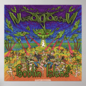 Ridiculair groot Poster "Goblin Island" (Voorkant)