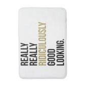 Ridiculary Good Kijkend Citaat Badmat (Voorkant Verticaal)