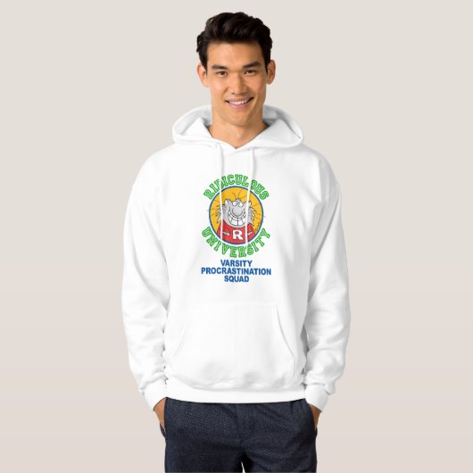 RIDICULOUS UNIVERSITEIT HOODIE (Voorkant volledig)