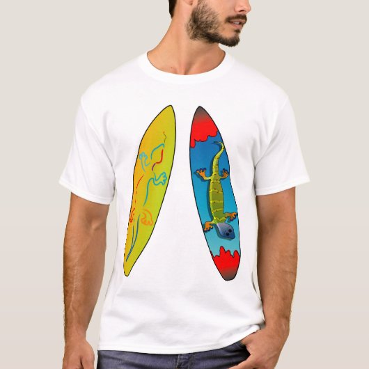 Ridin' de Gecko T-shirt (Voorkant)