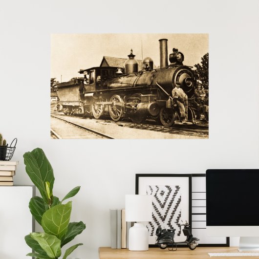 Ridin' die trein poster (Thuiskantoor)