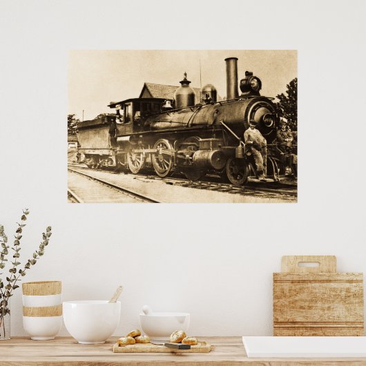 Ridin' die trein poster (Keuken)