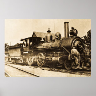 Ridin' die trein poster