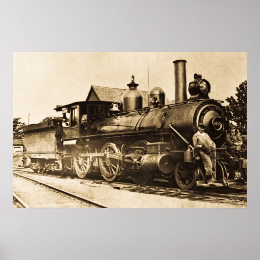 Ridin' die trein poster (Voorkant)