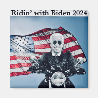 Ridin’ met Biden 2024 Magnet