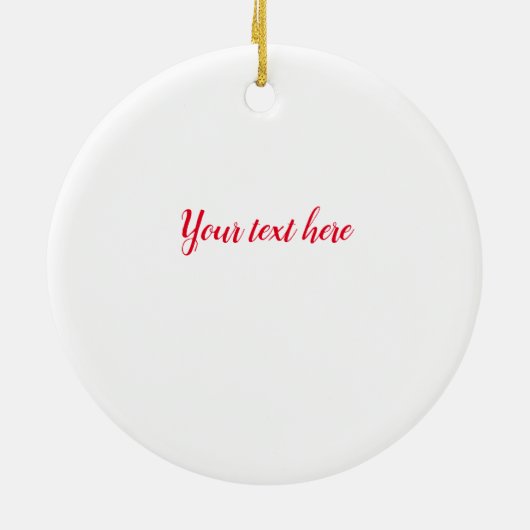 Ridin' met Biden 46 Aviator Sunbril Keramisch Ornament (Achterkant)