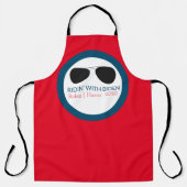 Ridin' met Biden Aviator Glasses Schort (Voorkant)