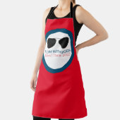 Ridin' met Biden Aviator Glasses Schort (Insitu)