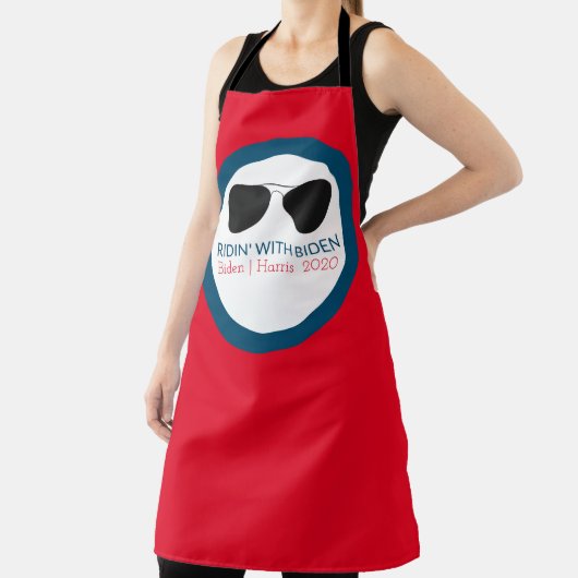Ridin' met Biden Aviator Glasses Schort (Insitu)