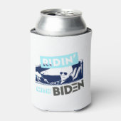 Ridin met Biden Blikjeskoeler (Blikje Voorkant)