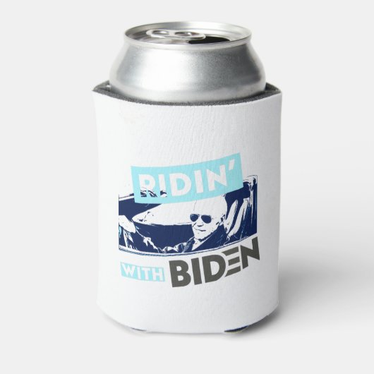 Ridin met Biden Blikjeskoeler (Blikje Achterkant)