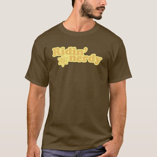 Ridin' Nerdy T-shirt (Voorkant)