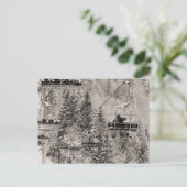 Riding above the trees briefkaart (Staand voorkant)