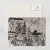 Riding above the trees briefkaart (Voorkant / Achterkant)