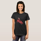 Riding bull country t-shirt (Voorkant volledig)