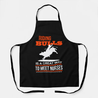 Riding Bulls is een geweldige manier om verpleegku Schort