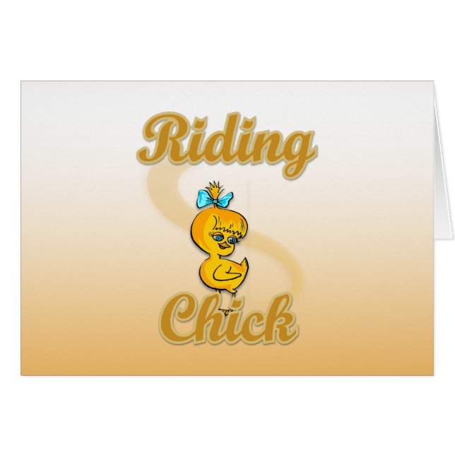 Riding Chick (Voorkant Horizontaal)