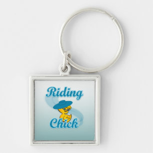 Riding Chick #3 Sleutelhanger