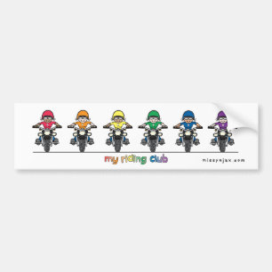Riding Club Bumpersticker