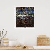Riding Couple door Wassily Kandinsky Poster (Keuken)