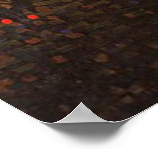 Riding Couple door Wassily Kandinsky Poster (Hoek)