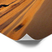 Riding door de woestijnen van Dubai Poster (Hoek)