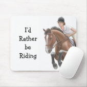 Riding Equestrian Mousepad Muismat (Met muis)