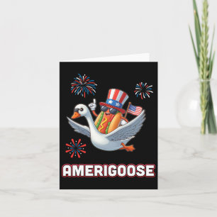 Riding Goose Vuurwerk Amerigoose Onafhankelijkheid Kaart