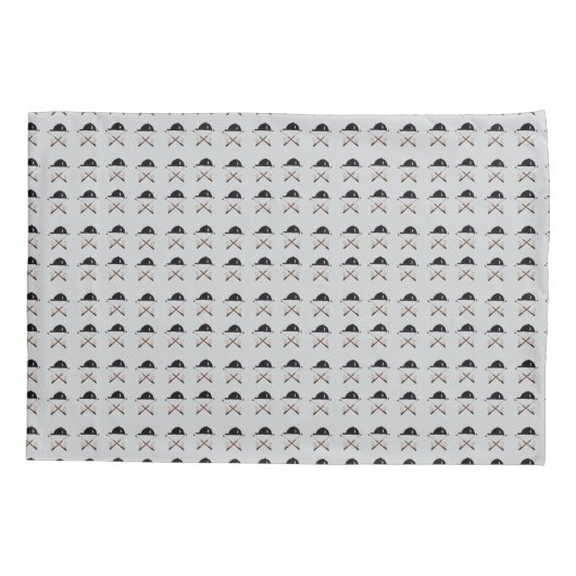 Riding helmet and crops clock kussensloop (Achterkant)