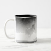 RIDING HORSES RUNNING TWEEKLEURIGE KOFFIEMOK (Links)