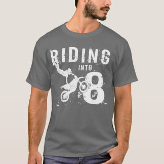 Riding in acht jaar oud 8e verjaardag t-shirt