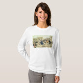Riding in Rotten Row, Hyde Park T-shirt (Voorkant volledig)