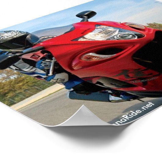 Riding in Stijl Poster (Hoek)