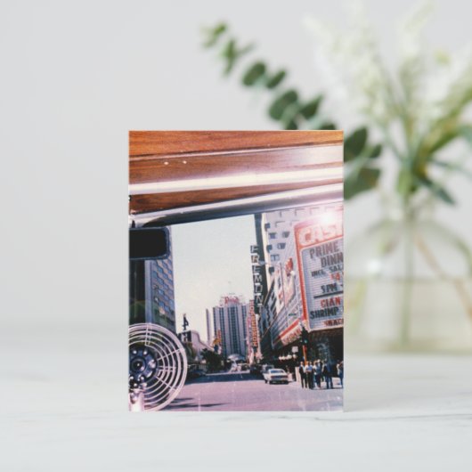 Riding in Vegas Briefkaart (Staand voorkant)