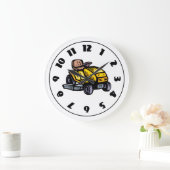 Riding Lawn Mower Clock Grote Klok (Huis)