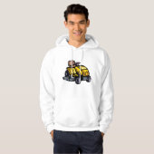 Riding Lawn Mower Mannen Hoodie (Voorkant volledig)