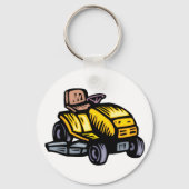 Riding Lawn Mower Sleutelhanger (Voorkant)