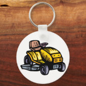 Riding Lawn Mower Sleutelhanger (Voorkant)