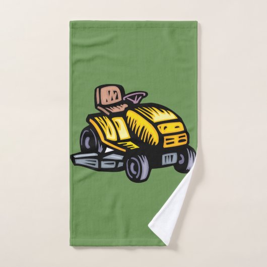 Riding Lawn Mower Towel Set Bad Handdoek (Handdoek)