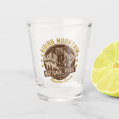 Riding Mountain Canadian National Park Shot Glas (Voorkant)