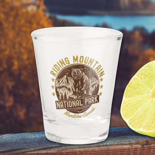 Riding Mountain Canadian National Park Shot Glas