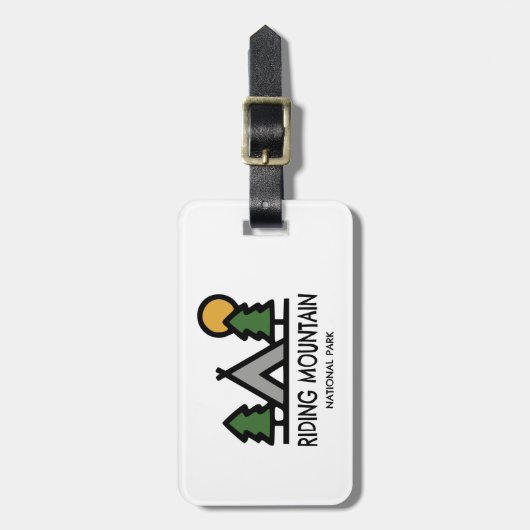 Riding Mountain National Park Bagagelabel (Voorkant verticaal)