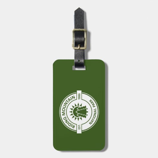 Riding Mountain National Park Bagagelabel (Voorkant verticaal)