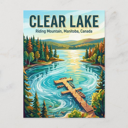 Riding Mountain National Park Canada Briefkaart (Voorkant)