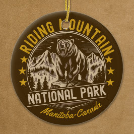 Riding Mountain National Park - Canada Keramisch Ornament
