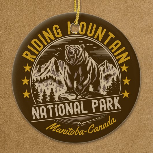 Riding Mountain National Park - Canada Keramisch Ornament